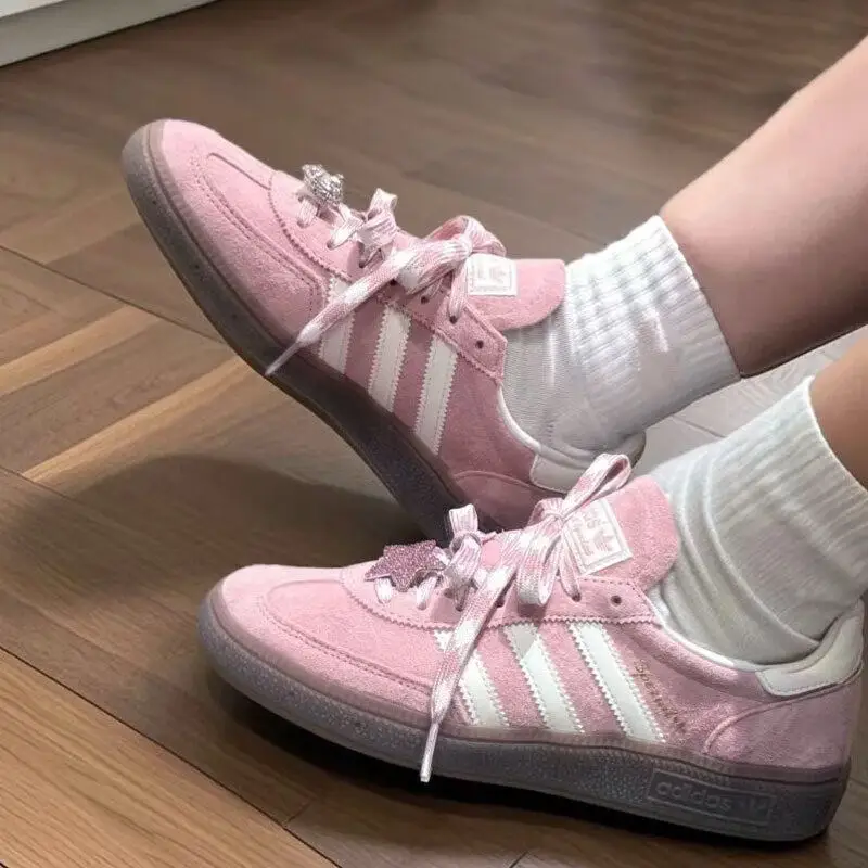 Adidas Authentic Handball Spezial KJ6305 Women Low Top Casual Shoes Suede Leather Skate Sneakers Rubber Outsole