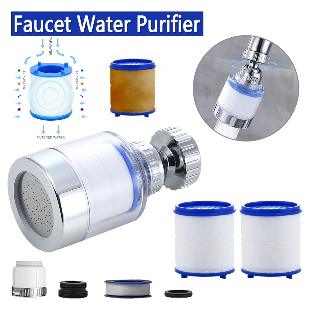 Küche Leitungs wasser reiniger Filter elemente Medium Filter Bubbler Grad rotierend entfernen Rost Sediment Rest Chlor