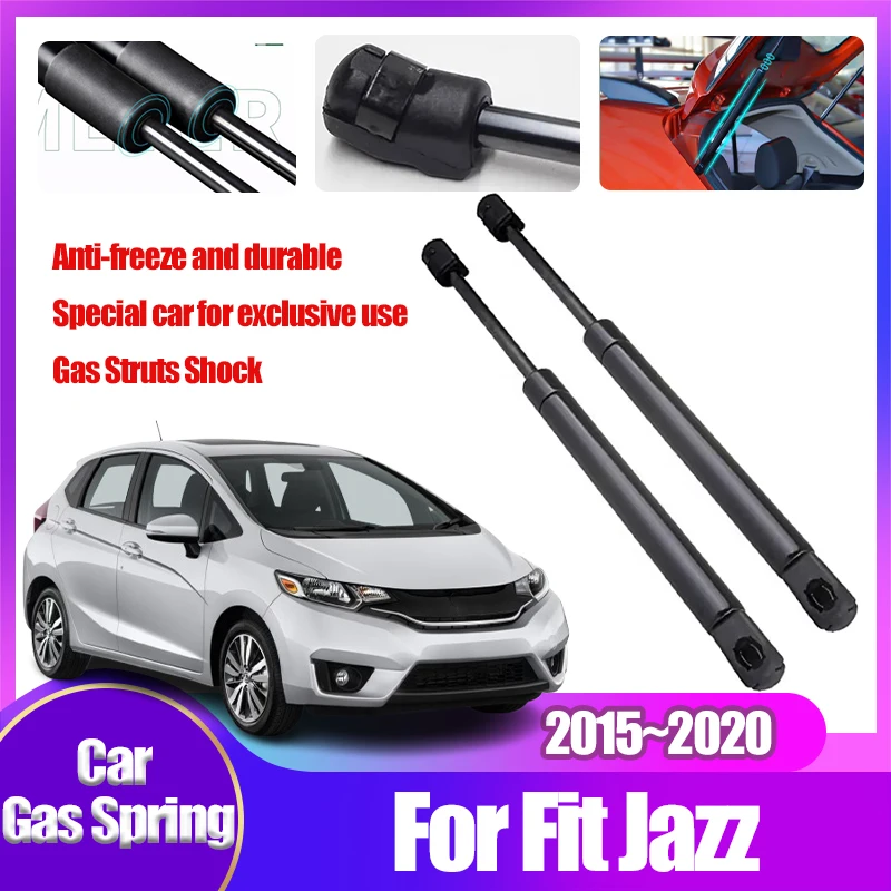 

For Honda Fit Hood Accessories Jazz Life 2016 2015~2020 Gas Strut Shock Absorbers Strut Rear Support Hydraulic Car Accessories