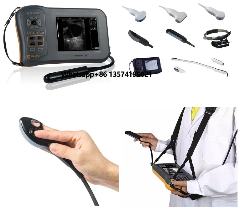 BMV Handheld Veterinary Ultrasound Portable Ecografo unilever Farmscan L60 Veterinary Ultrasound Veterinary