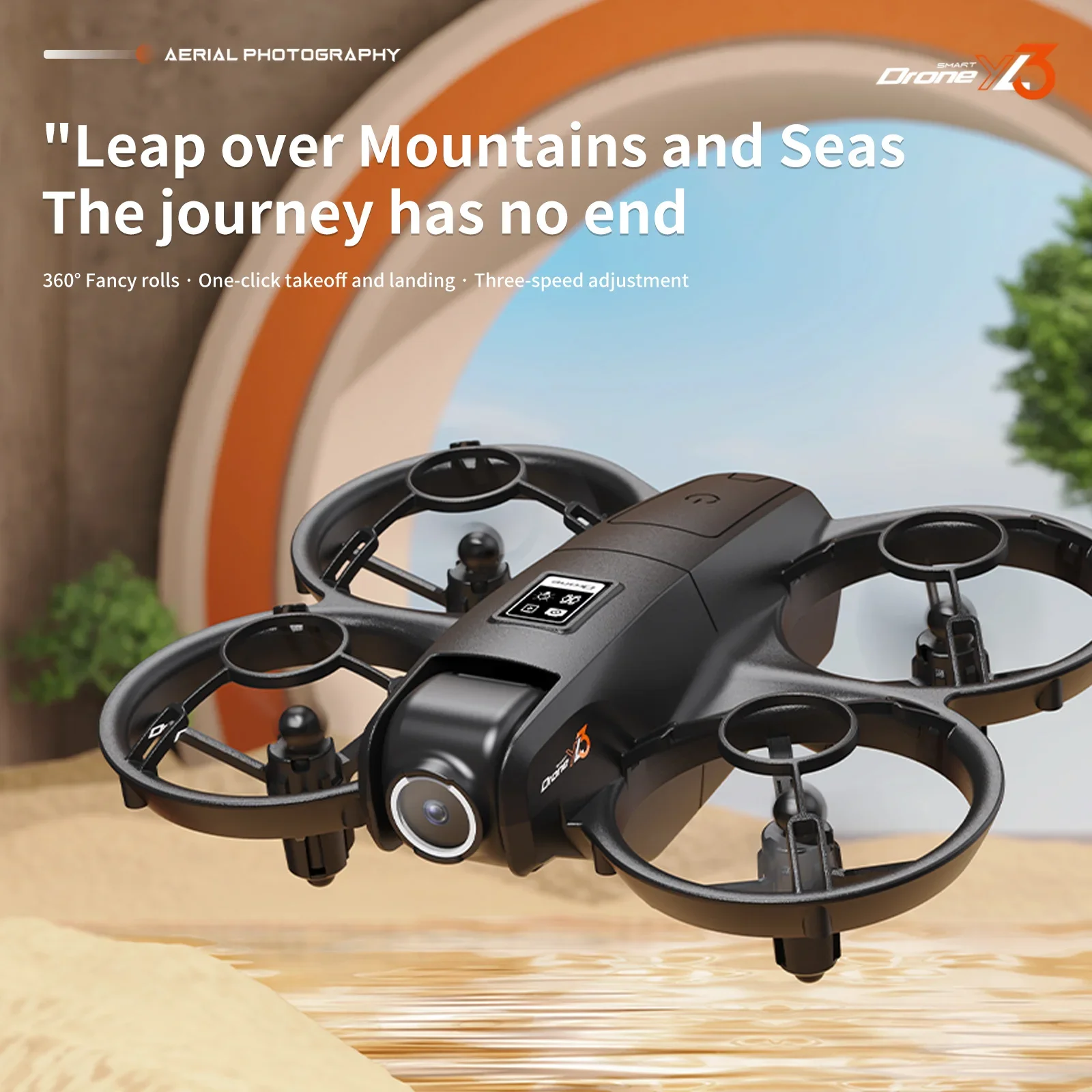 Drone de Viaje Plegable YL3 con Doble Cámara HD Antivibración, Control por Gestos y Posicionamiento por Flujo Óptico Sbdf8f8e51fd945cb967d8659cd9d6f82r