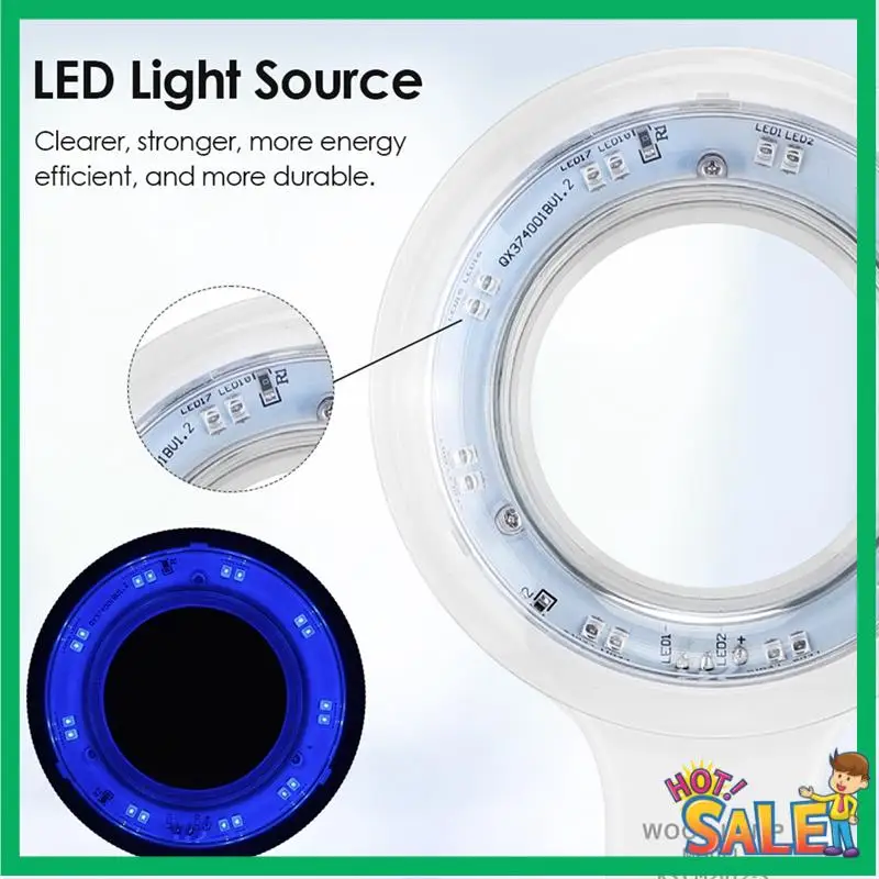 A53T محلل الجلد تحليل وودز مصباح الجلد محلل مكبرة اختبار الجمال العناية بالوجه الوجه