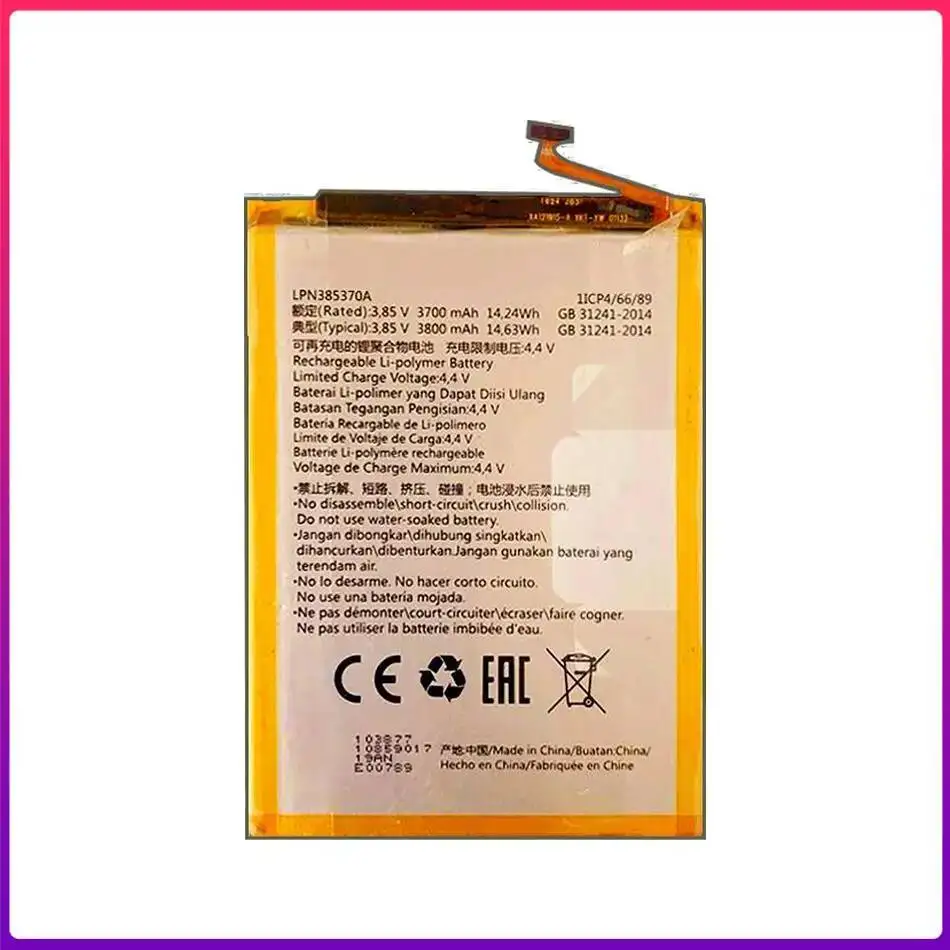 Mobile Phone Battery LPN385370A High-Capacity 3800mAh For Hisense A6L HLTE730T High Performance