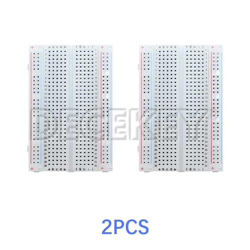 1–10 Stück 400 Verbindungspunkte, lötfreies PCB-Steckbrett, Mini-Universal-Test-Protbrett, DIY-Brotbrett für Bus-Testplatine – Detail 5