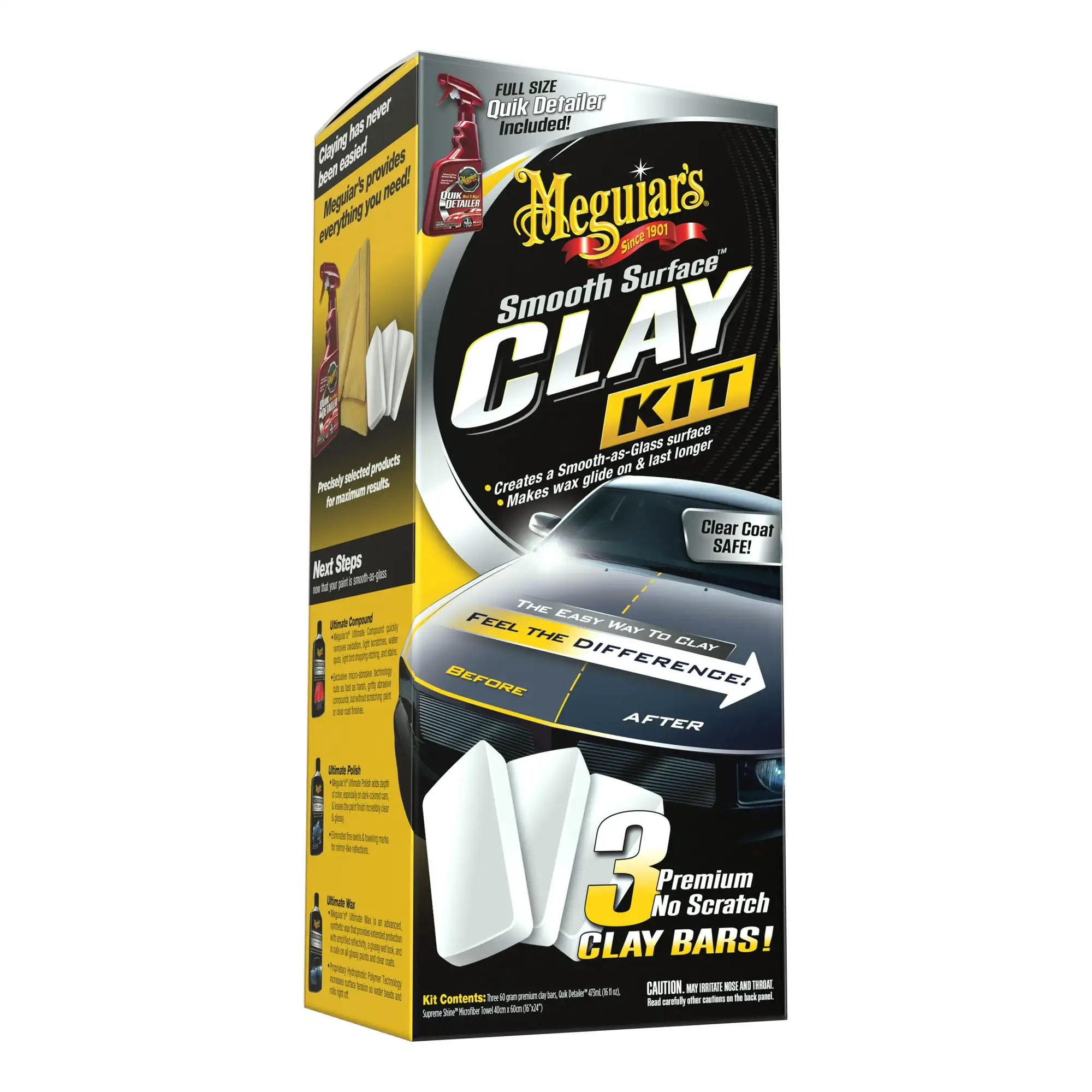 

Гладкая поверхность головного света Meguiar G191700, безопасная и легкая в использовании Автомобильная отделка для гладкой поверхности