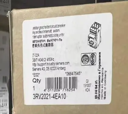 3RV2021-4EA10 Circuit breaker, S0, thermal overload release 27-32A