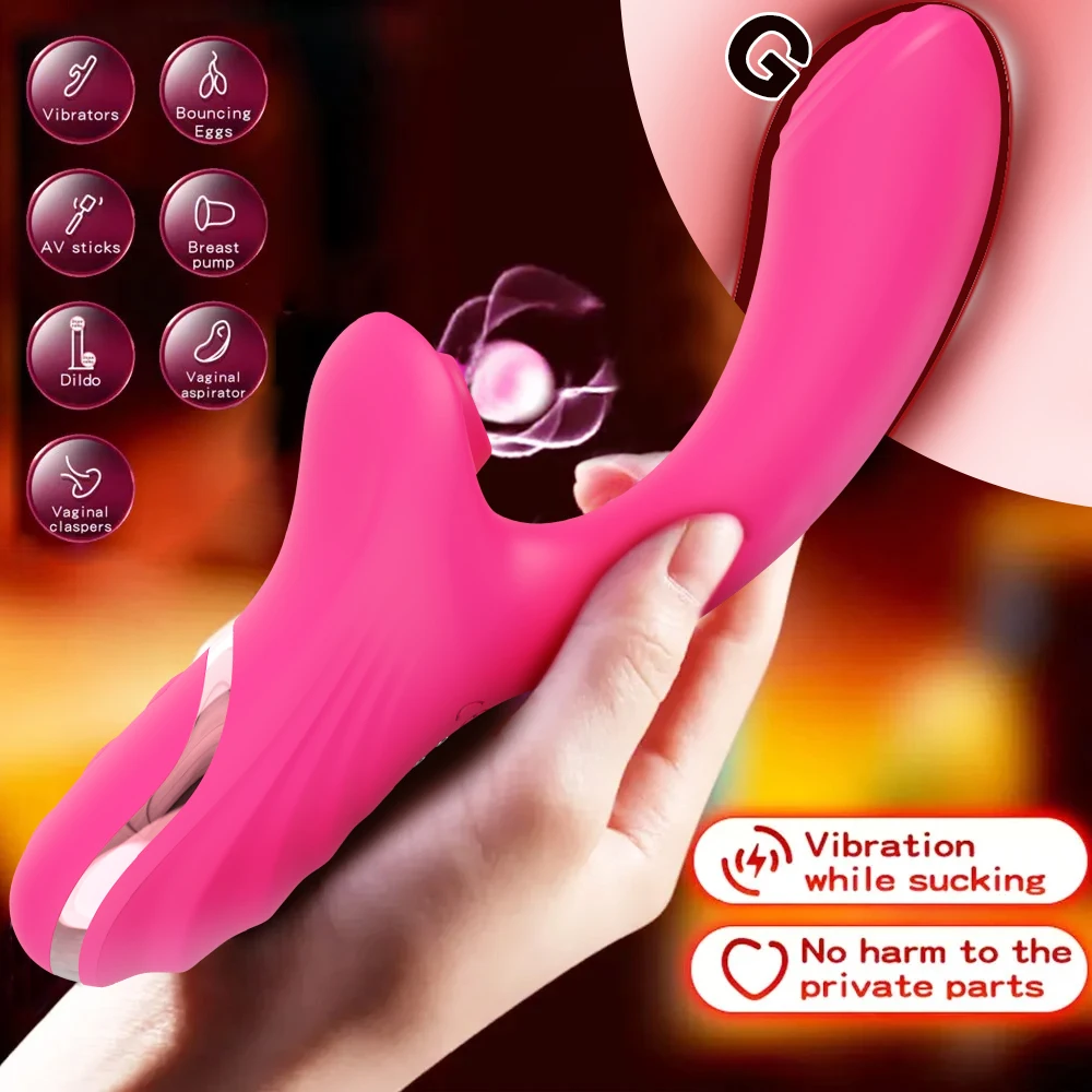 20 Modes G-Spot Vibrator Female Powerful Clit Clitoris Sucker Vacuum Stimulator Dildo Sex Toys for Women Adults Goods