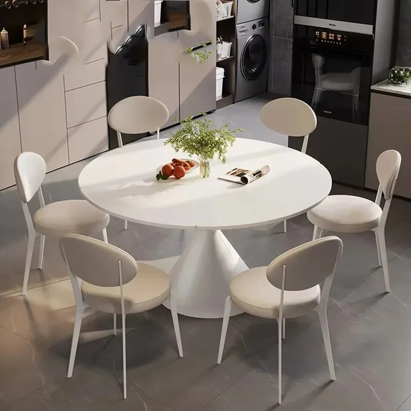 

/*/Round Kitchen Dining Table Living Room European Nordic Modern Cheap Dining Table White Big Mesas De Comedor Unique Furniture