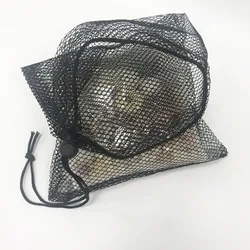 2Pcs Black Aquarium Filter Bag Mesh Bags For Fish Tank Aquarium Pond For Bio Ball Carbon Media Ammonia Fish Tank Isolation Bags