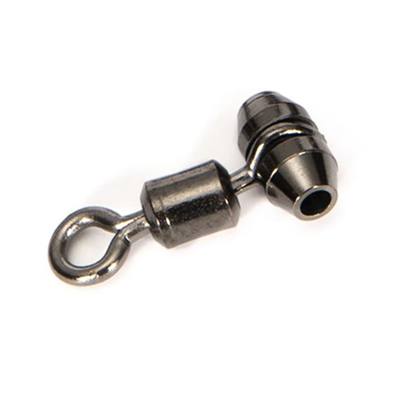 

10Pcs Fishing Swivels 3-Way Alloy Copper Fishing Connector Rolling Bearing Swivel Hook For Carp Tackle Accessories