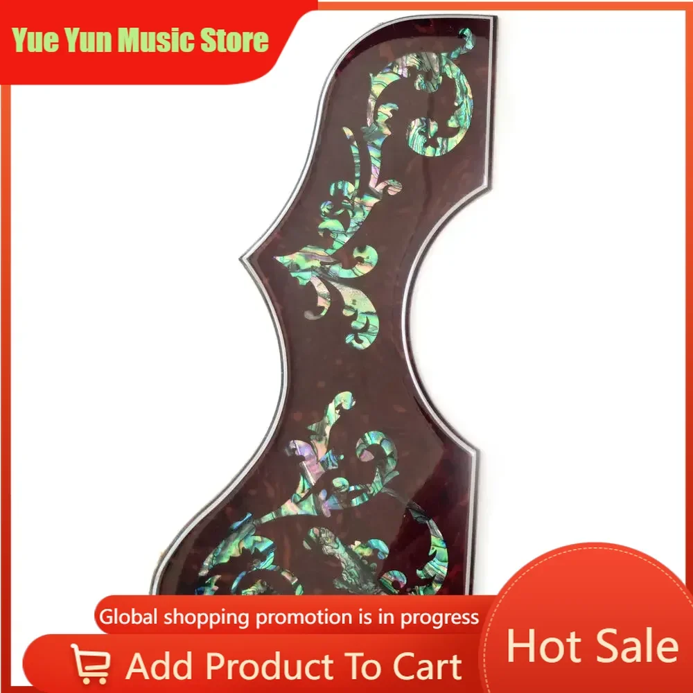 2mm Thick Self-Adhesive Acoustic Guitar Pickguard for J200 SJ200 EJ200 Models - Essential Accessory for Enhanced Performance