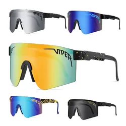 Pit Viper Adultos UV400 Gafas de sol Gafas de sol Hombres Mujeres Adultos Gafas al aire libre Gafas deportivas Mtb Shades sin caja