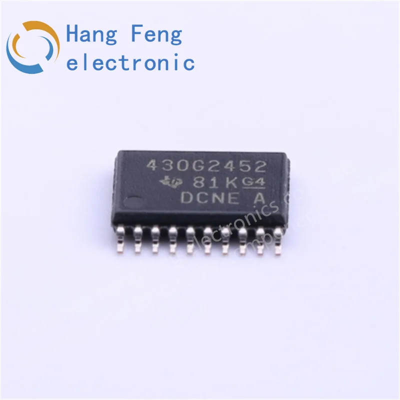 10PCS New Original MSP430G2452IPW20R Mark 430G2452 TSSOP-20 16-bit Microcontroller-MCU in the New Original MSP430G2452 Package