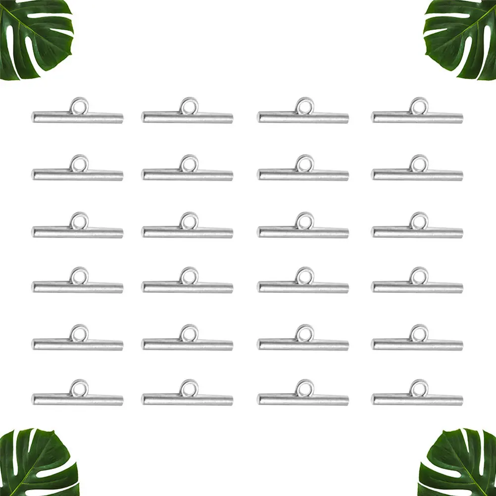 50pcs Chains Clasps For Handbags T-Shaped Buckles Metal Bag Accessories Alloy Diy Luggage Fasteners Jewelry Making Tools