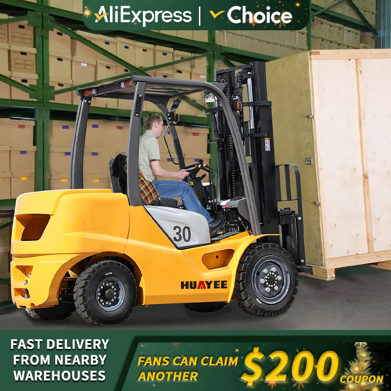 3 Ton Diesel Forklift Customized Fast Delivery counterbalanced forklift Warehouse Forklift Portable Forklift