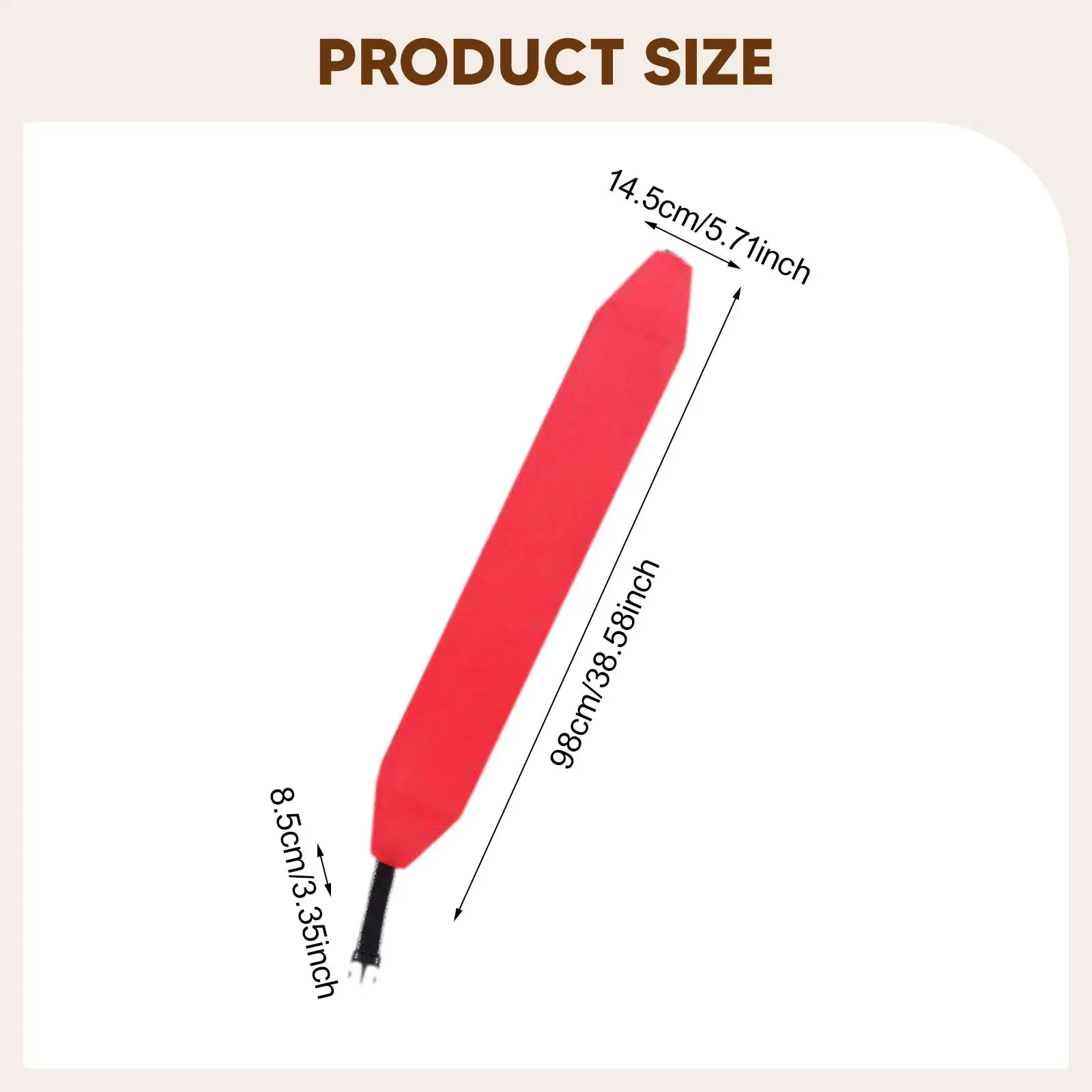 

Lifeguard Help Tube Help Float Supplies Equipment Protect Professional Marker Buoy for Enthusiasts Beginners Outdoor Sports