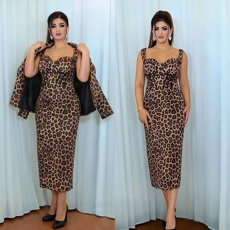 

Африканские платья Дашики для женщин, осенние элегантные африканские вечерние платья без рукавов, облегающие платья миди с пальто, африканская одежда