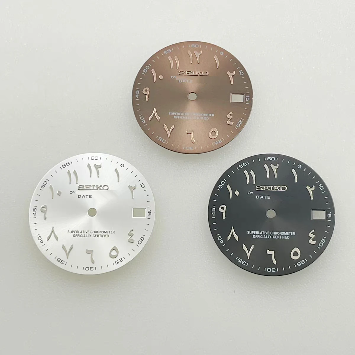 

NH35 Dial 28.5mm s logo log Roman scale mechanical watch NH36 Dial Single Date Dial for Seiko