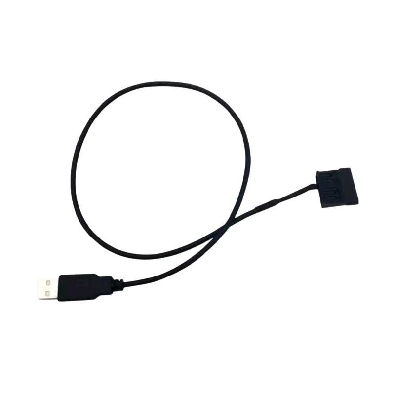 USB 2.0 to SATA3 Power Cable 6Gbps 22Pin SATAIII Cable for 2.5inch Offering Wide Compatibility