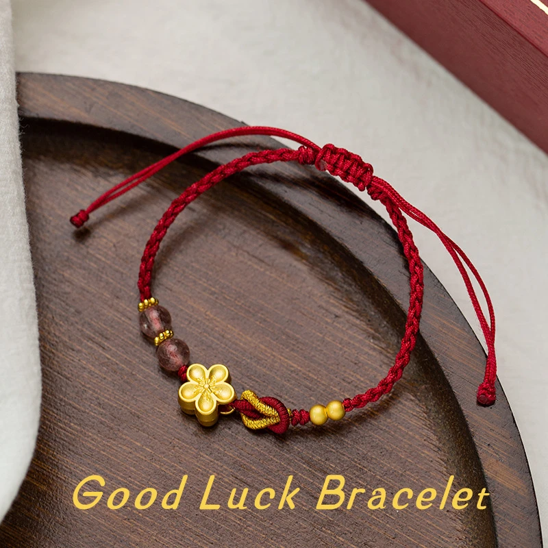 Classic Lucky Red String Rope Braided Bracelet for Wome Men Attract Money Wealth Good Luck Bracelet Prayer Amulet Jewelry Gift