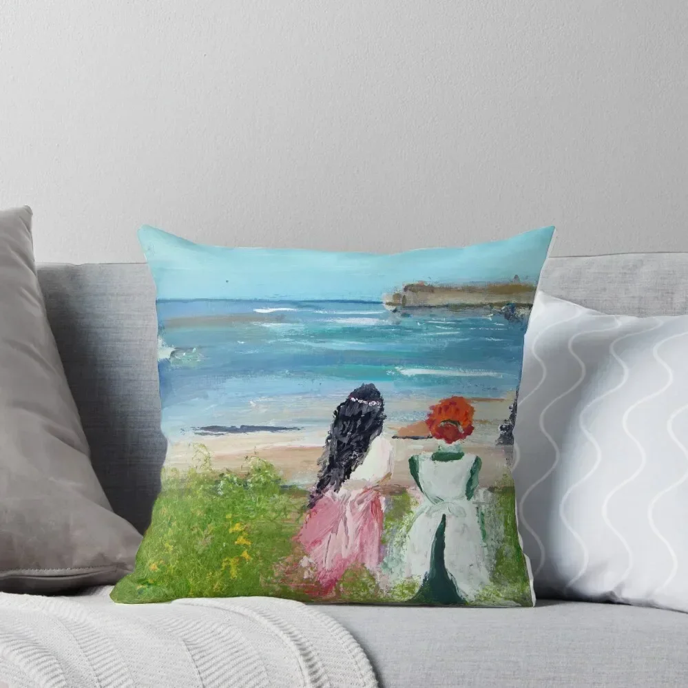 

By The Shore By Colleen Ranney Throw Pillow luxury home accessories Couch Pillows Pillowcases Bed Cushions pillow