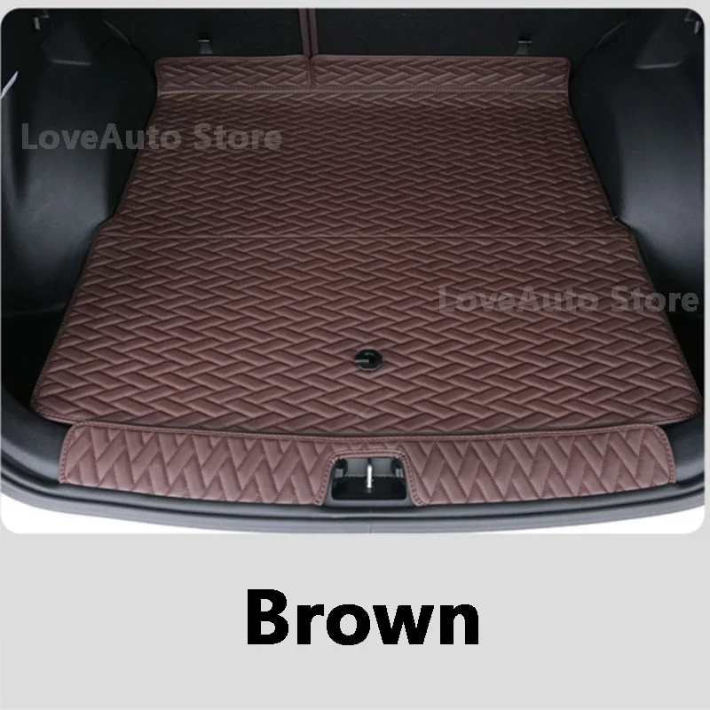 

For Geely Monjaro KX11 Xingyue L 2021 2022 2023 Car Leather Trunk Mat Boot Liner Tray Rear Trunk Cargo Mat Pad Accessories