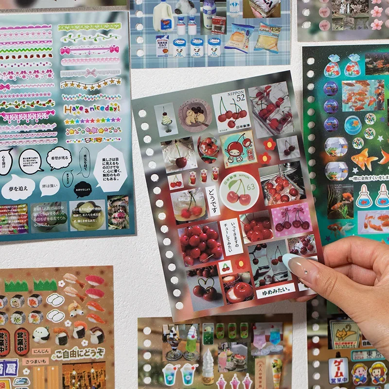 

30pcs/pack Vintage Style Coil Sticker Collection Golden Years Series Nostalgic Materials Scrapbook Aesthetic DIY Collage Set