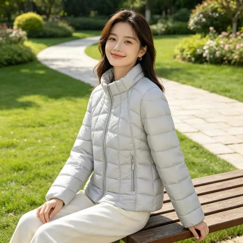 Women's Vintage Quilted Jacket  Winter Warm Parkas Long Sleeve Lady Plus Size Cotton Jacket Outerwear view 4