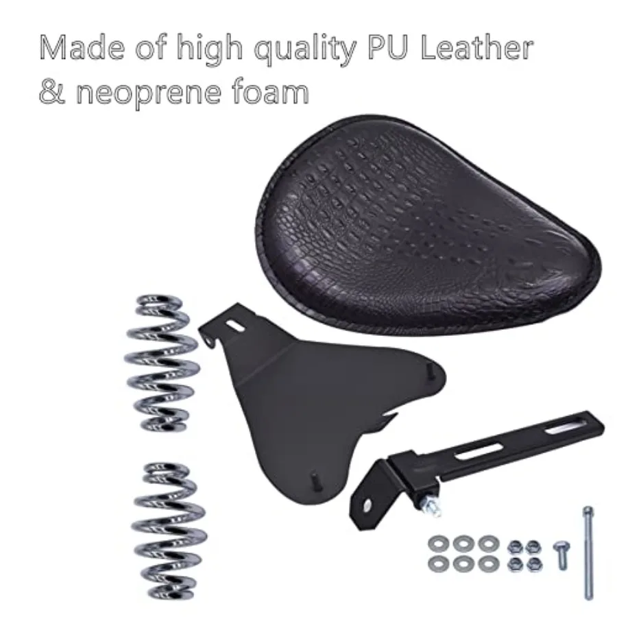 Motorcycle Spring Seat w Seat Base Replacement for Shadow Spirit ACE VT 1100 750