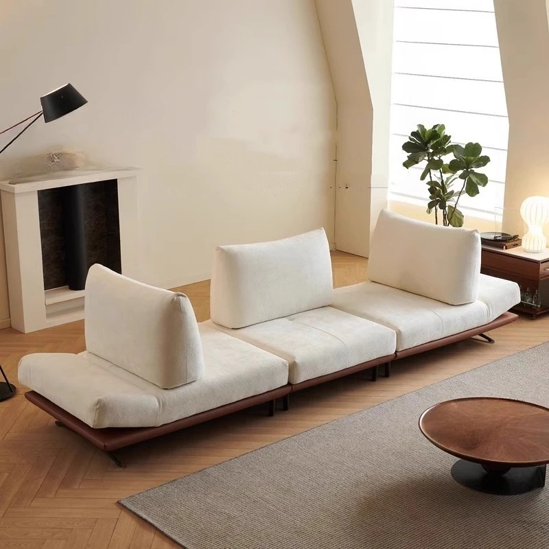 Modern minimalist sofa set: Italian multifunctional rotatable adjustable modular fabric sofa, suitable for living rooms