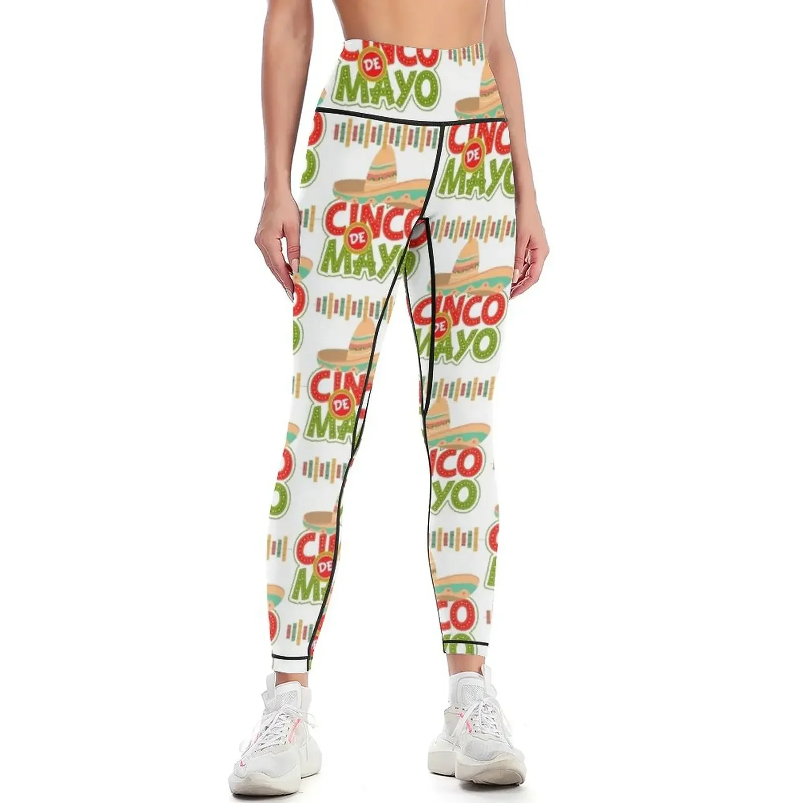 

Copy of Cinco De Mayo Leggings Golf wear gym pants legging push up Fitness clothing Womens Leggings