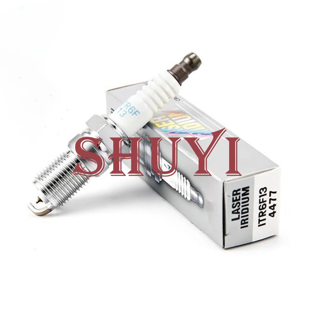 Original Laser Iridium Spark Plugs OEM L3Y4-18-110 ITR6F13 4477 FOR FFord FFocus Escape Taurus MMustang F-150 MMazda 3 JJaguarv