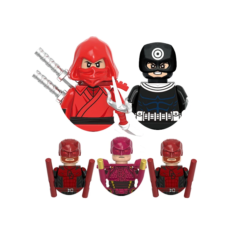 

New Daredevil Blocks Brick Mini Figure building blocks Hot toy children's party gifts