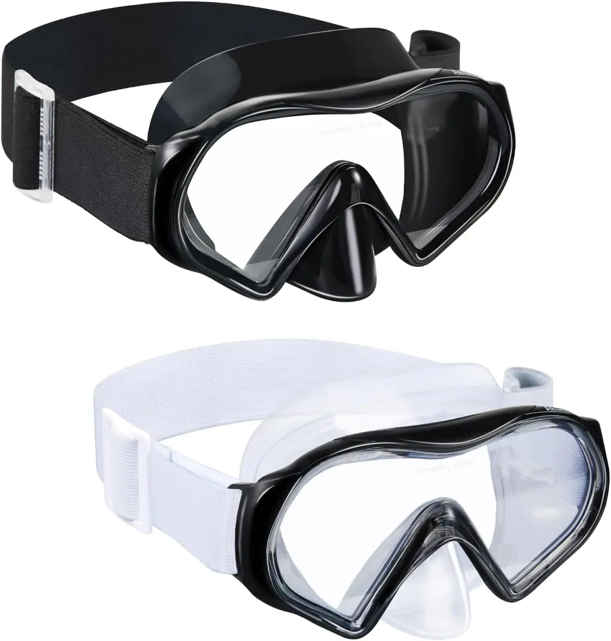

Wide View Snorkel Mask Anti-Fog Anti-UV for Scuba Diving Swimming, 180° Panoramic Vision, Leak-Proof, Adjustable Strap