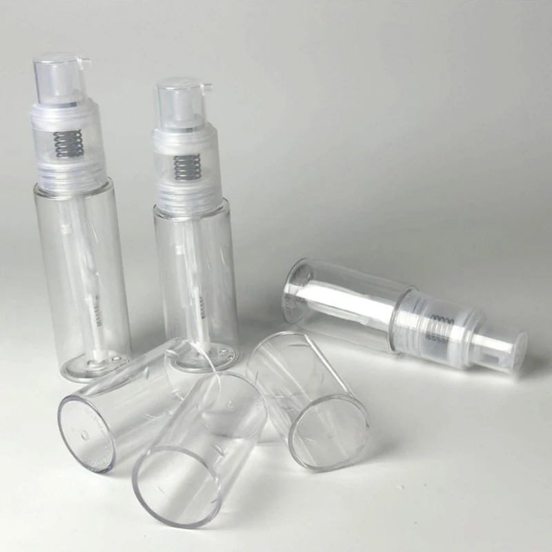 18/60/80/120ml pó atomizador garrafa barbeiro talco emulsão spray recipiente de viagem loção dispensador garrafa acessórios do salão de beleza