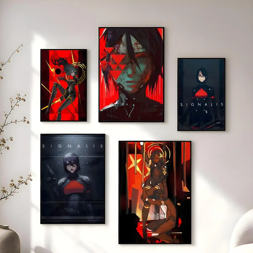 Video Game S-Signalis Poster High-Quality And Affordable Wall Stickers For Dormitory And Living Room Decoration