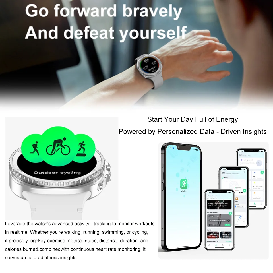 2025 DT Watch 8 Ultra Smart Watch Classic Health Monitoring Bluetooth Call IP68 Waterproof HD Smart Watch IOS Android Edition