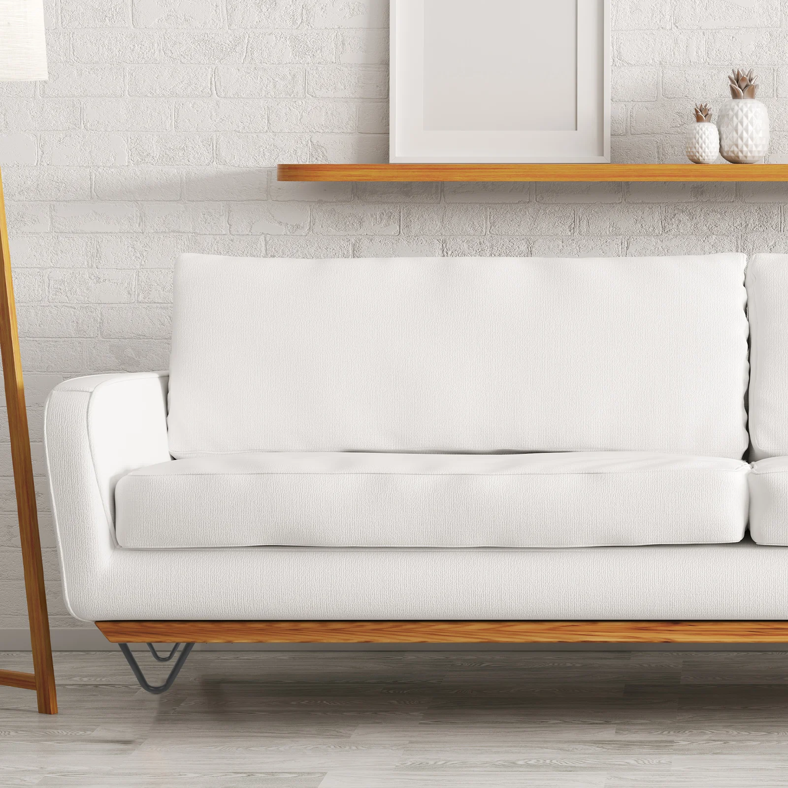 

4pcs Black Metal Hairpin Table Legs for DIY Furniture Desk Bench Coffee Table 200mm Height Modern Simple Design