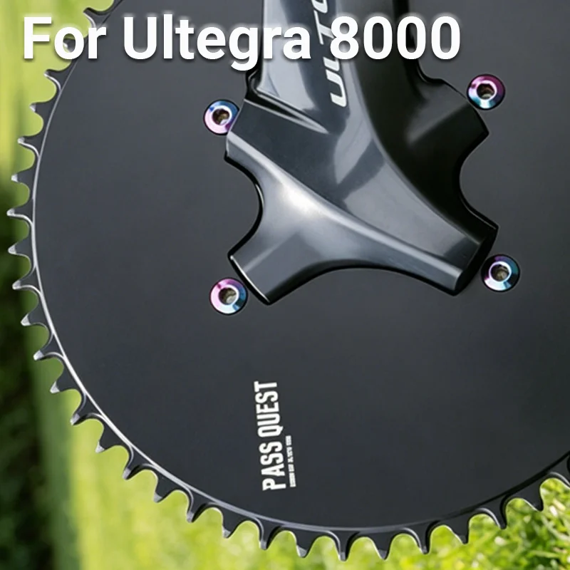 

For Ultegra R8000 Plates 52 36 53 39 50 34 Chainring Double Plate 54 40 For Shimano Aero Chainring 44t 48t 50 52t 54 56t Plate