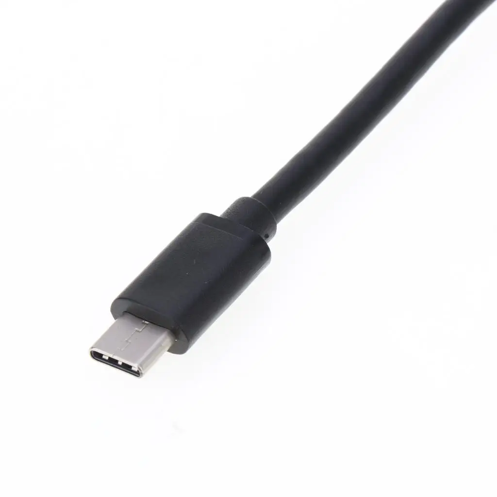 Câble de transmission de données USB Type C durable, 30 cm, cordon de charge en métal, câble de synchronisation USB 3.0 pour tablette et ordinateur
