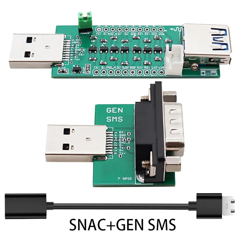 USB 3.0 SNAC Adapter+GENSMS for Mister Game Controller Conveter for DE10Nano MiSTer FPGA Mister IO Board