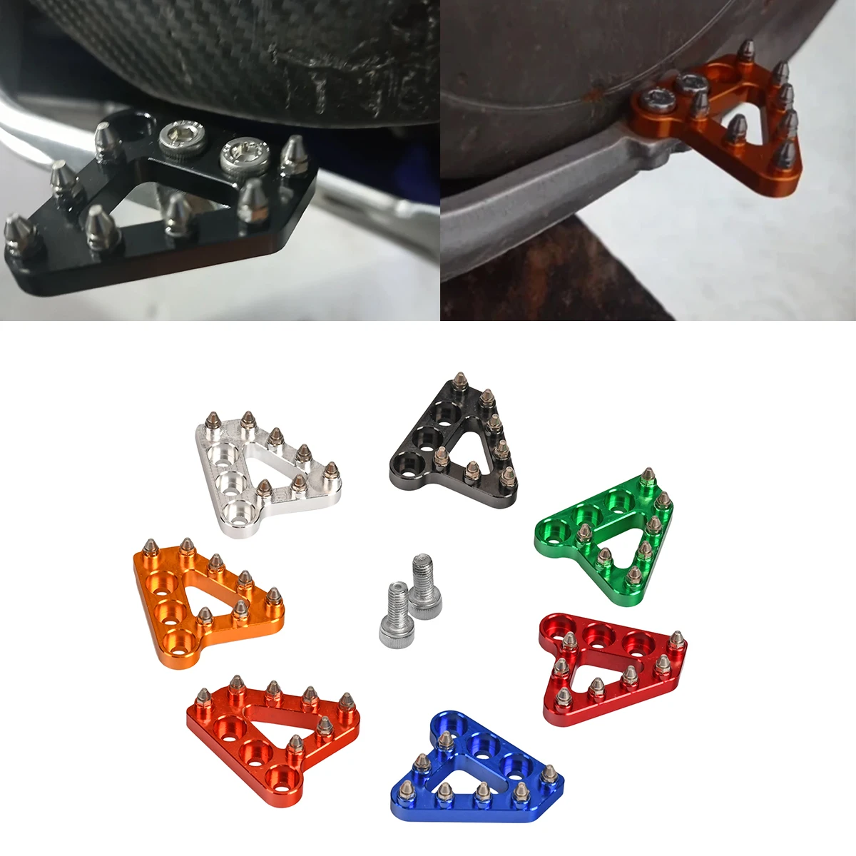 Brake Pedal Lever Step Plate For KTM EXC300 EXCF XCW SX SXF XC XCF 125 250 300 350 450 500 690 Enduro SMC Duke 950 990 Adventure