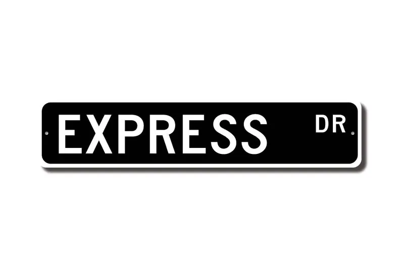 Express, Chevrolet Express sign, Chevrolet Express gift, Chevrolet Express owner, Chevy Utility Van, Custom Street Sign, Quality