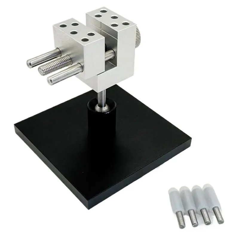 M11K-Adjustable Aluminum Alloy Vice For Hobby Bench Vise- Miniature Vise Table Top Clamp, 360° Rotatable For Jewelers