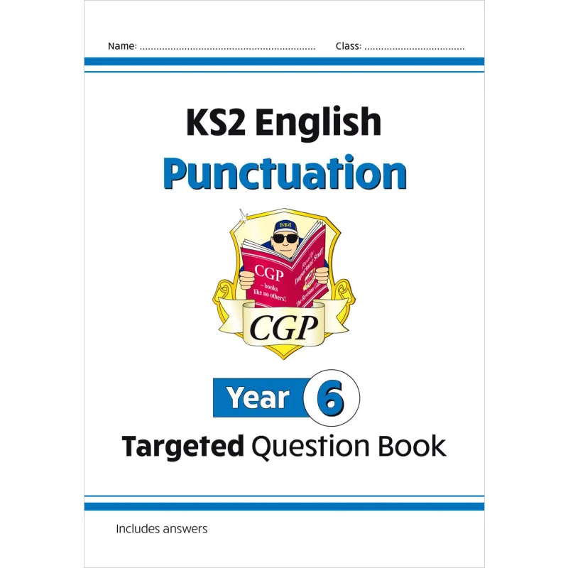 

New KS2 English Year 6 Punctuation Targeted Question Book With Answers CGP Books Coordination Group Publications 9781782941262