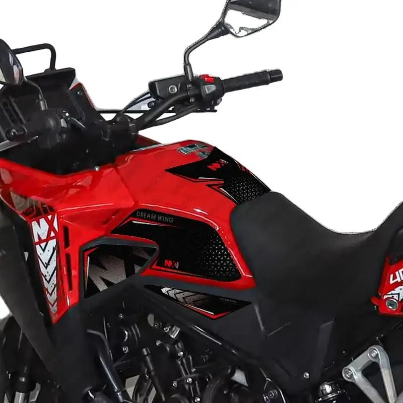 Motorcycle Accessories Tank Pad Protector Frosting Sticker Decals For NX400 NX 400