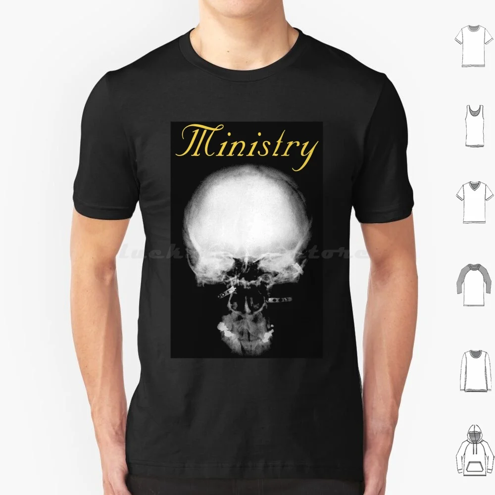 Ministry Best Selling T Shirt Cotton Men Women DIY Print Ministry Ministry Band Simple Ministry Band Funny Ministry Band Disco