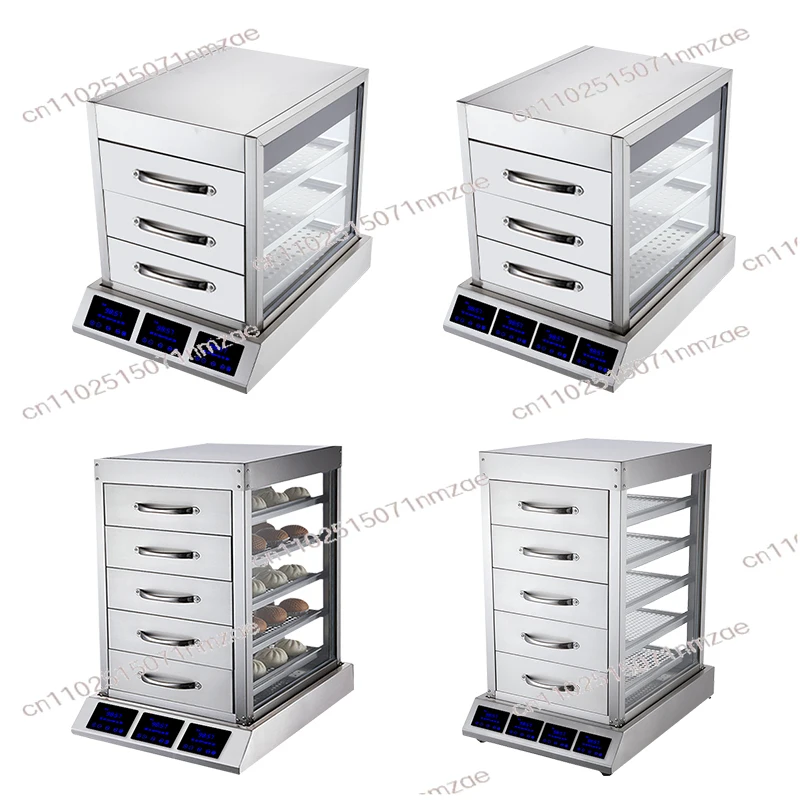 

3000W High-Power Electric Automatic Bread Steamer Stainless Steel with Anti-Dry Burning for Restaurant