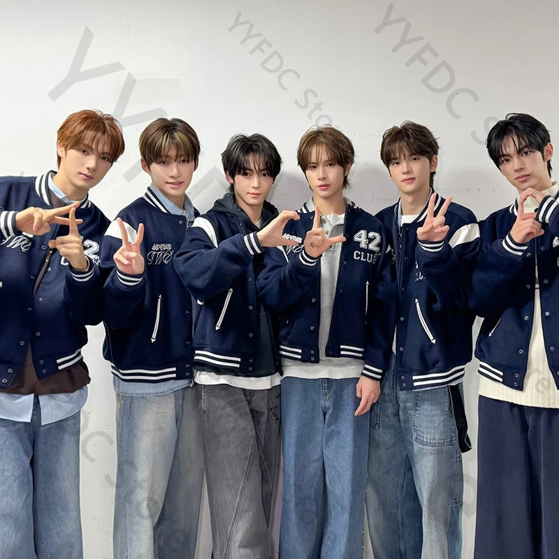TWS Concert 42 CLUB Hoodies Kpop Fashion Letter Print TWS Same