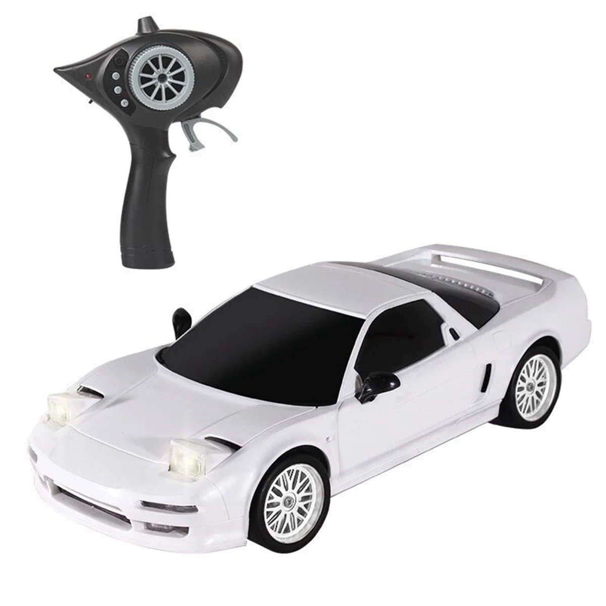 สําหรับรถ Rc 1/18 LDRC A86 รุ่น 2.4G รีโมทคอนโทรลความเร็วสูง Drift Racing ไฟฟ้า Mini Rc รถสีขาว